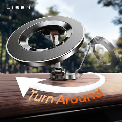 Lisen Magnetic Car Mount, Universal, Black YL0223080002