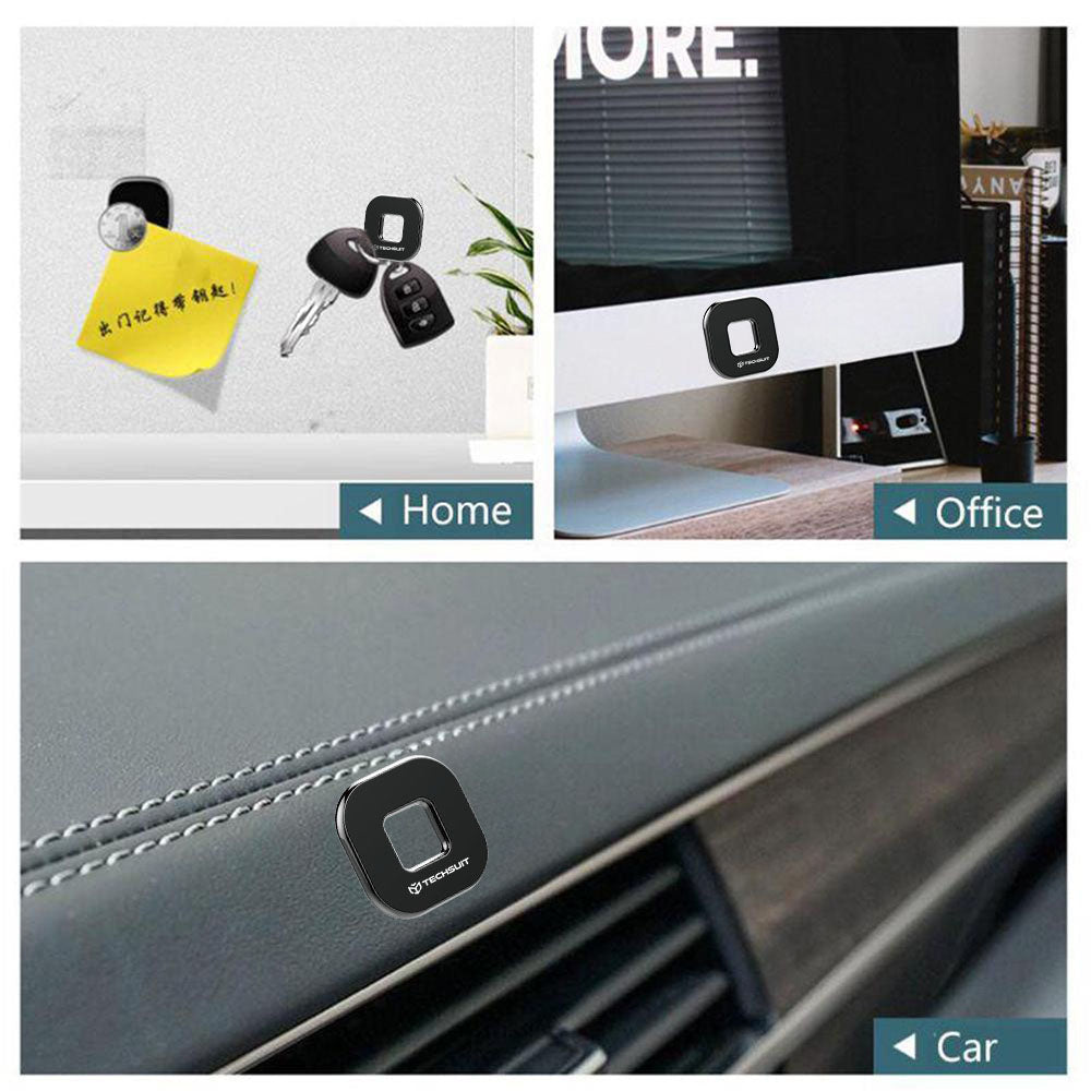 Techsuit HOLD210 Magnetic Car Holder, Universal, Black