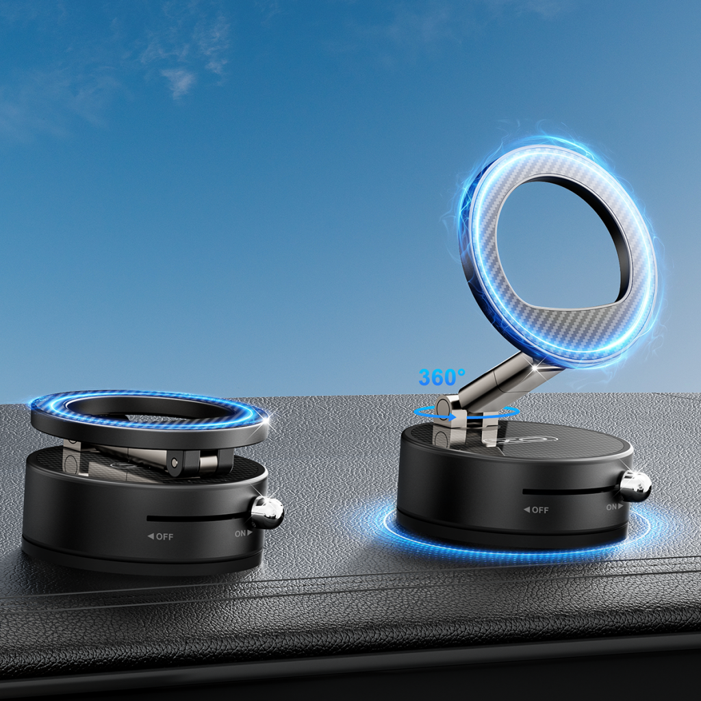 Magnetic Car Holder XO Design C188, Universal, Black