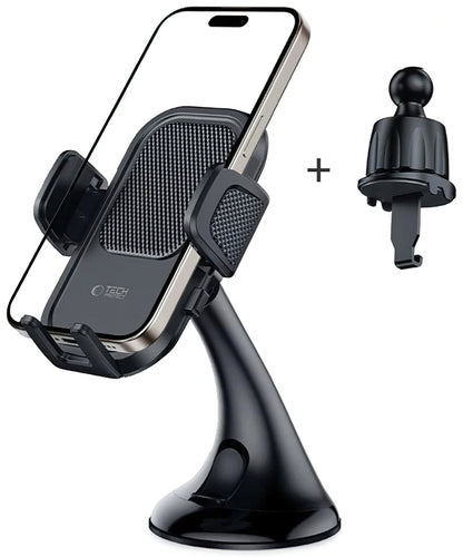 Tech-Protect V8-3 2in1 Universal Car Holder, Black