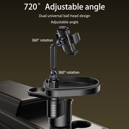Yesido C274 Car Mount, 4.7inch - 7.2inch, Black, Resealed