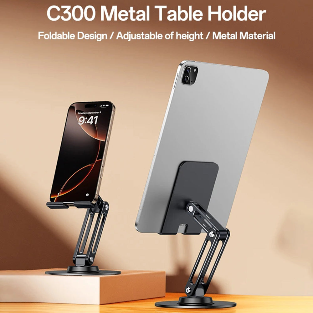 Yesido C300 Desk Stand, 4.7inch - 7.2inch, Silver