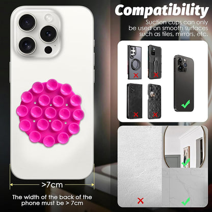 Techsuit SG-CUP Suction Cup Holder, Green