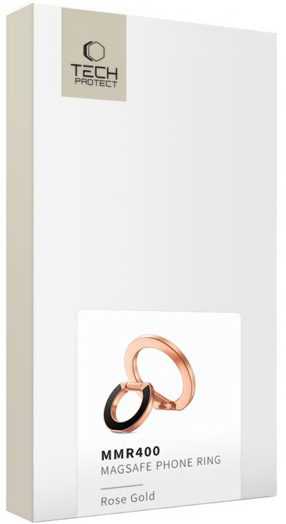 Tech-Protect MMR400 Lamano Ring Holder, Universal, Golden Pink