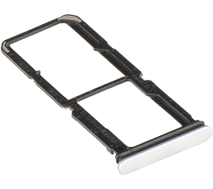 SIM Card Holder Oppo A5 4G, Silver (Mist White), Service Pack 612121000415
