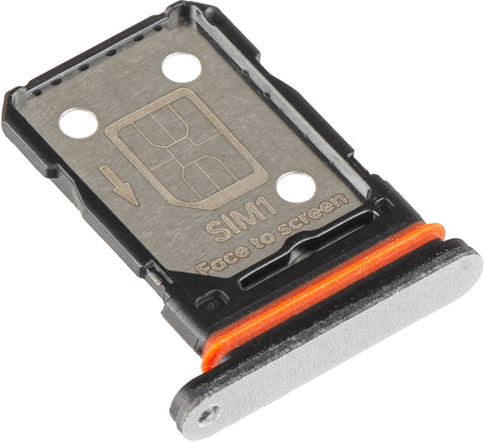 SIM Holder Oppo Reno13, Silver (Plume White), Service Pack 612217000061
