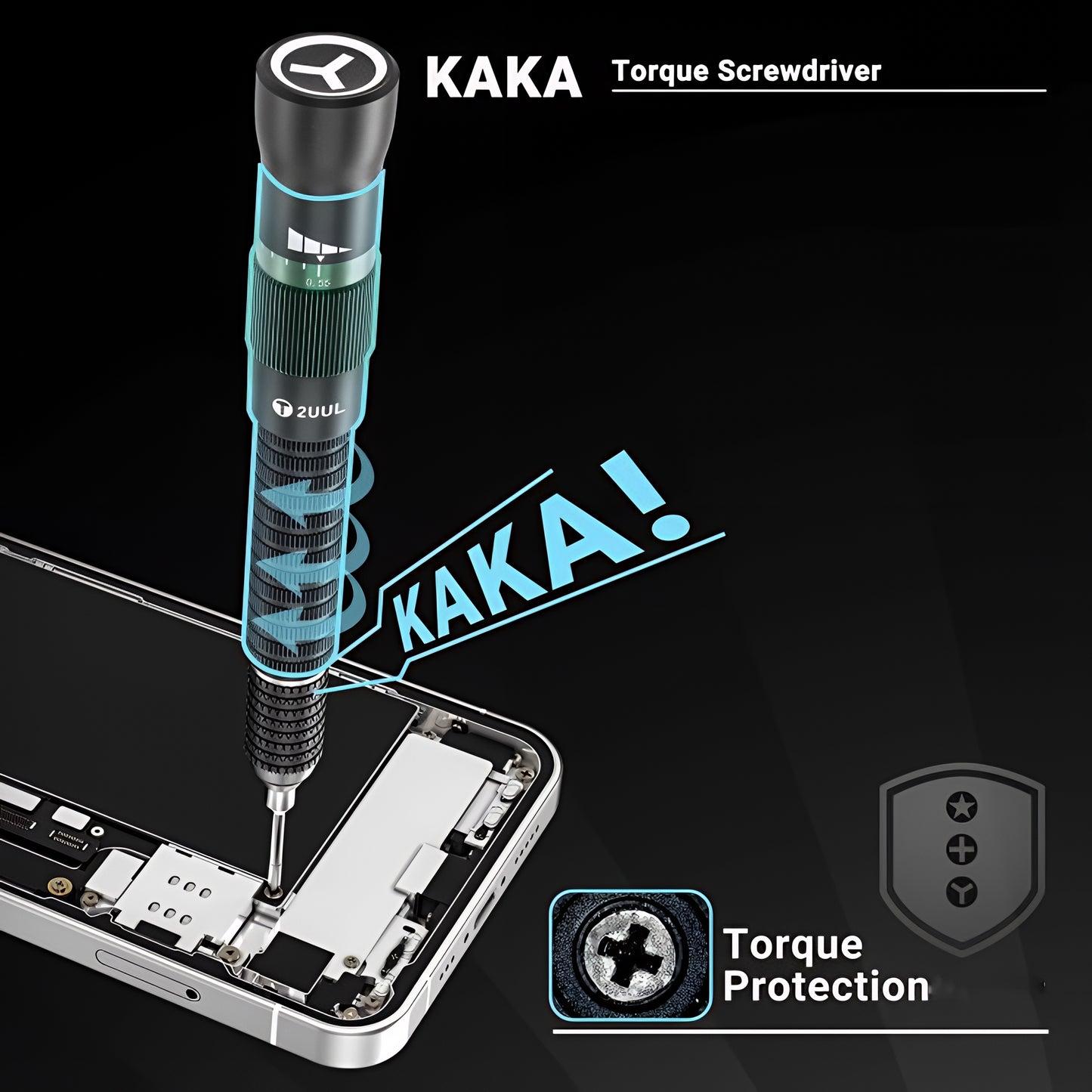 2UUL SD21 Kaka Screwdriver, Pentalobe 0.8mm