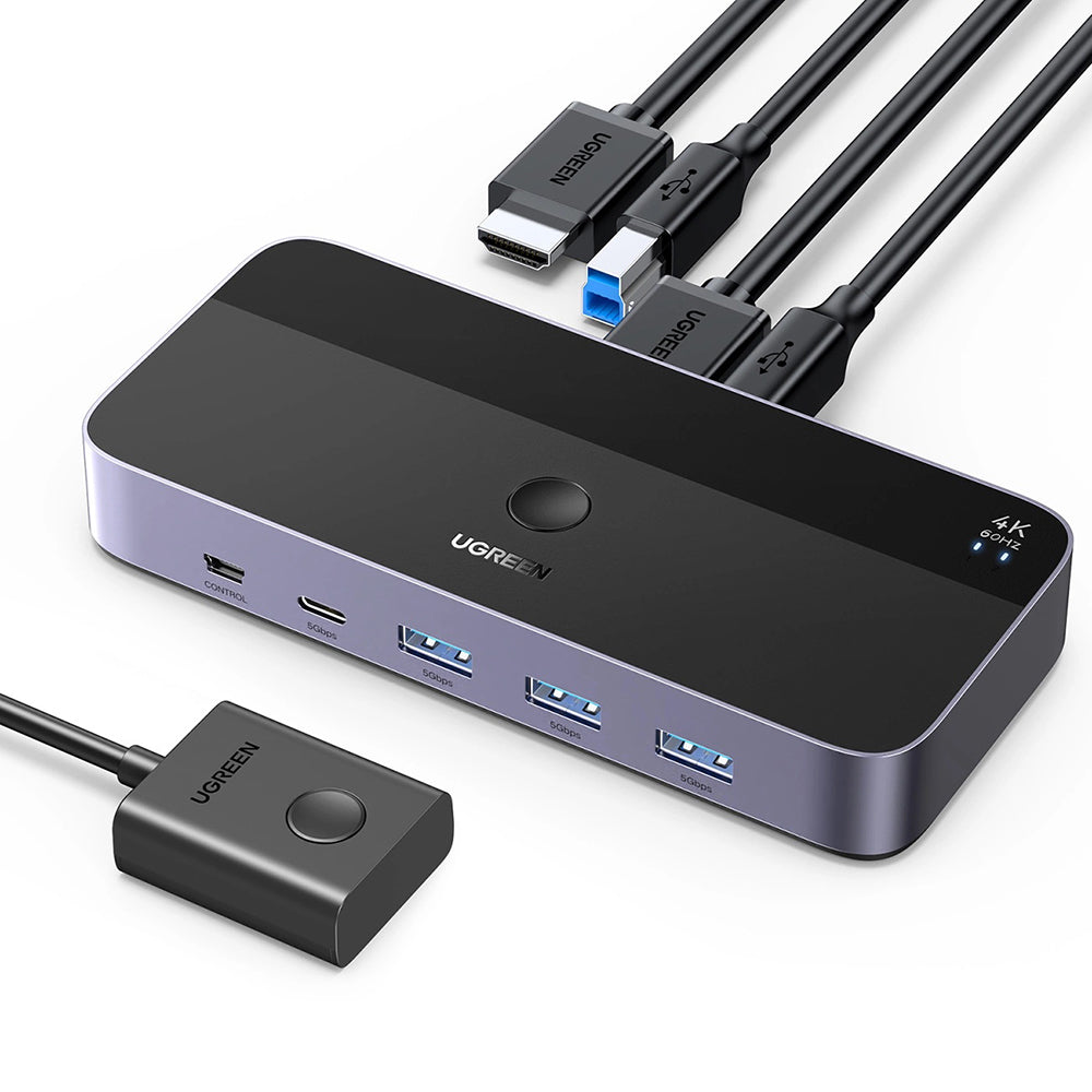 HDMI Video Switch UGREEN CM664, Black