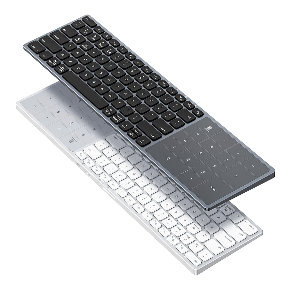 DUX DUCIS LK Wireless Keyboard, BT / Wi-Fi, Black