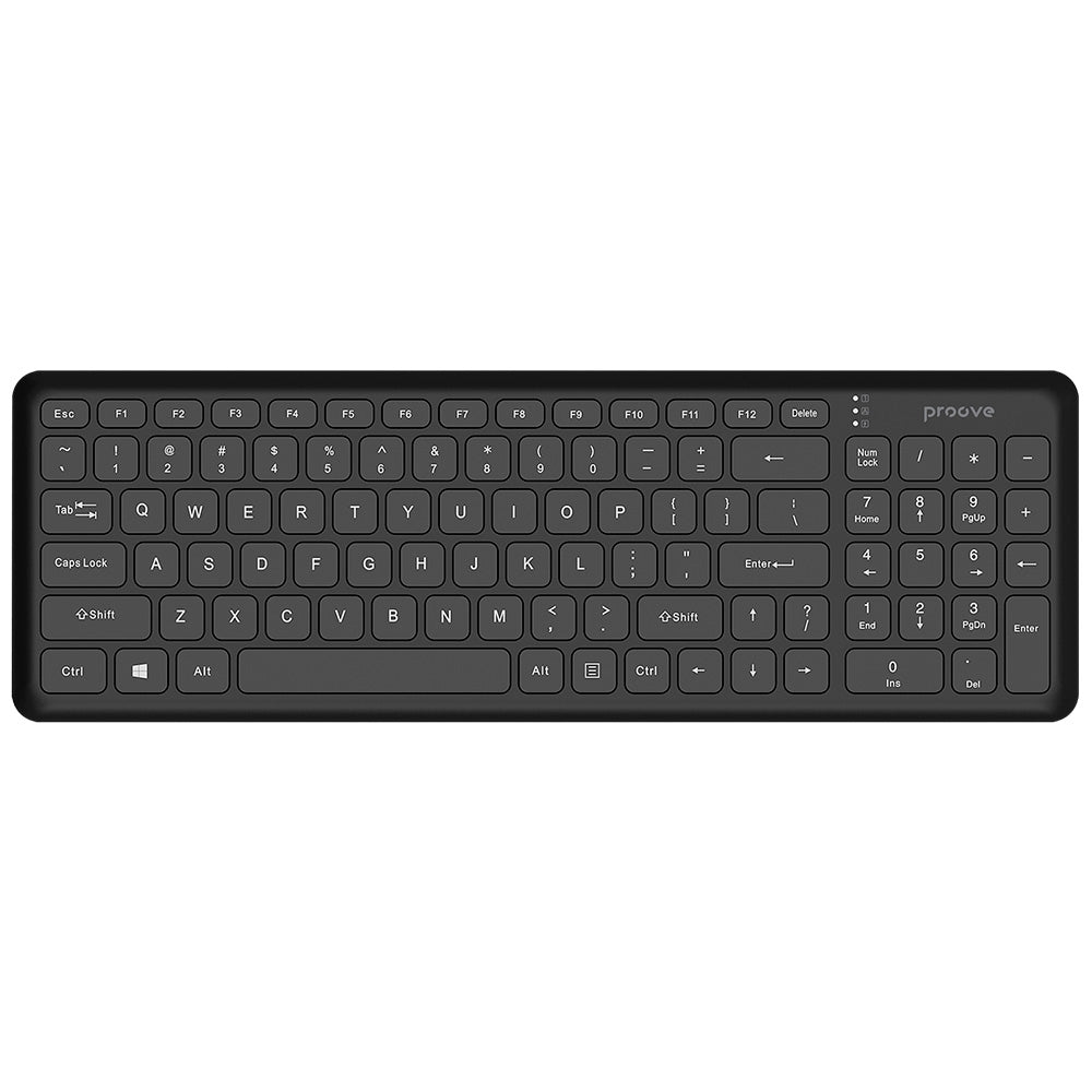 Proove Classic Wireless Keyboard, Black KBCDEN00003001