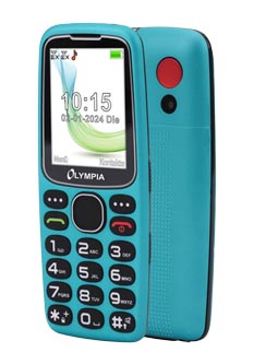Olympia Star Mobile Phone, 32MB, Turquoise 2245