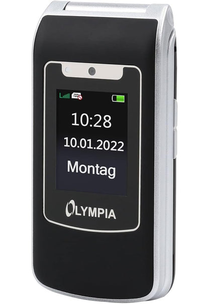 Olympia Style Duo Mobile Phone, 48MB, Black 2299