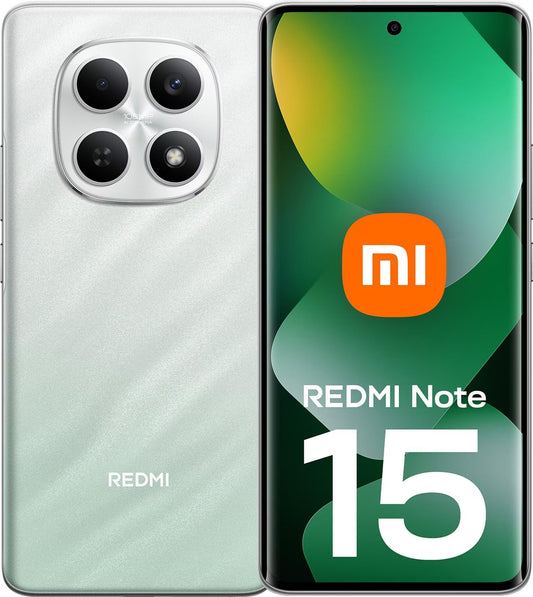 Xiaomi Redmi Note 15 4G Mobile Phone, 256GB, 8GB, Green MZB0MNPEU