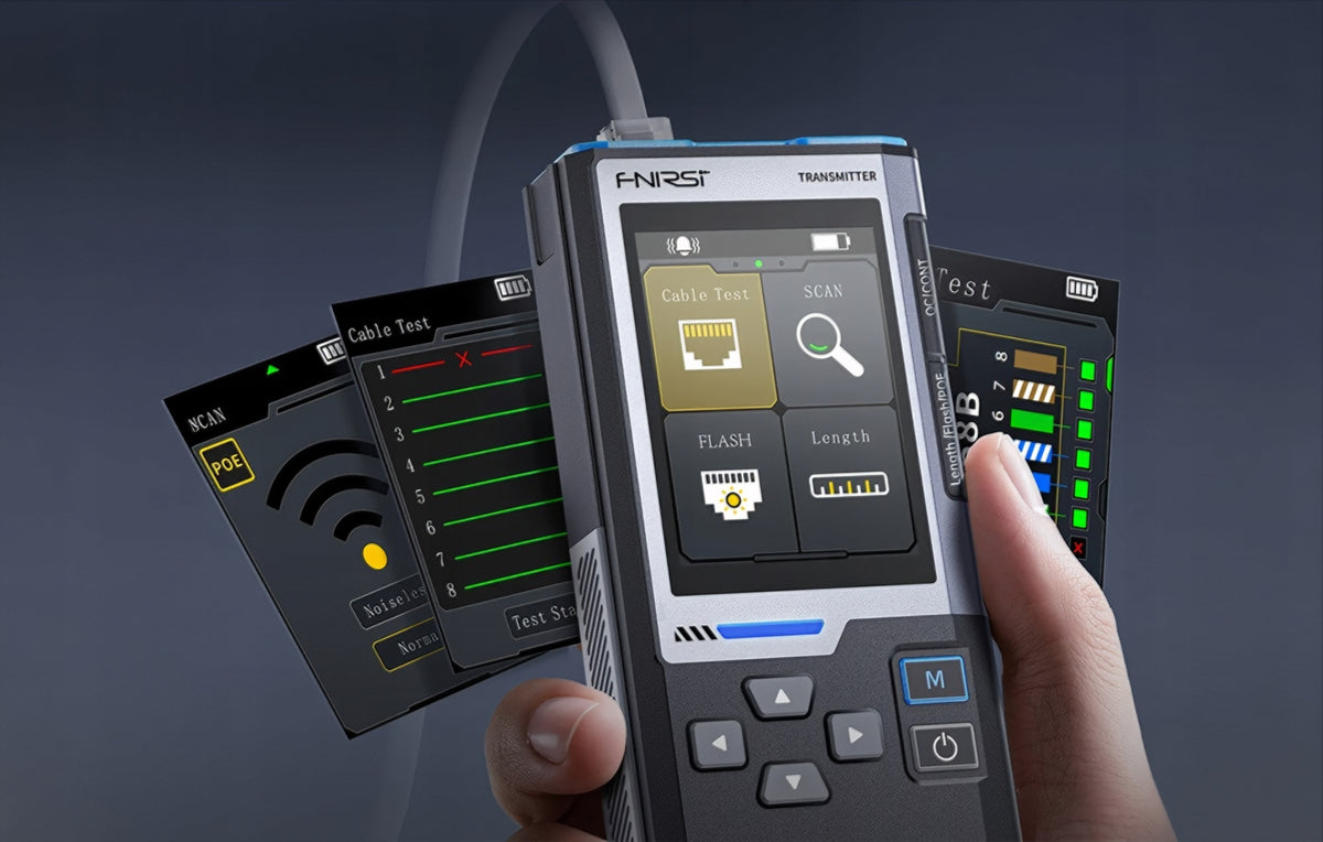 Fnirsi LPM-10A Service Tester for RJ45 / RJ11 Cables