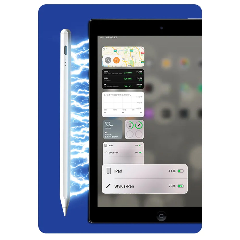 Touch Pen Techsuit JA04 for Apple iPad, Active Version, White