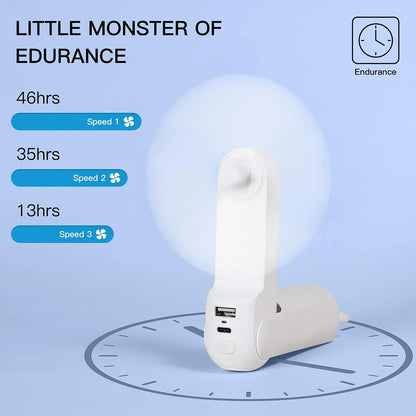 Portable Fan JisuLife Life8 Plus F8X, Green